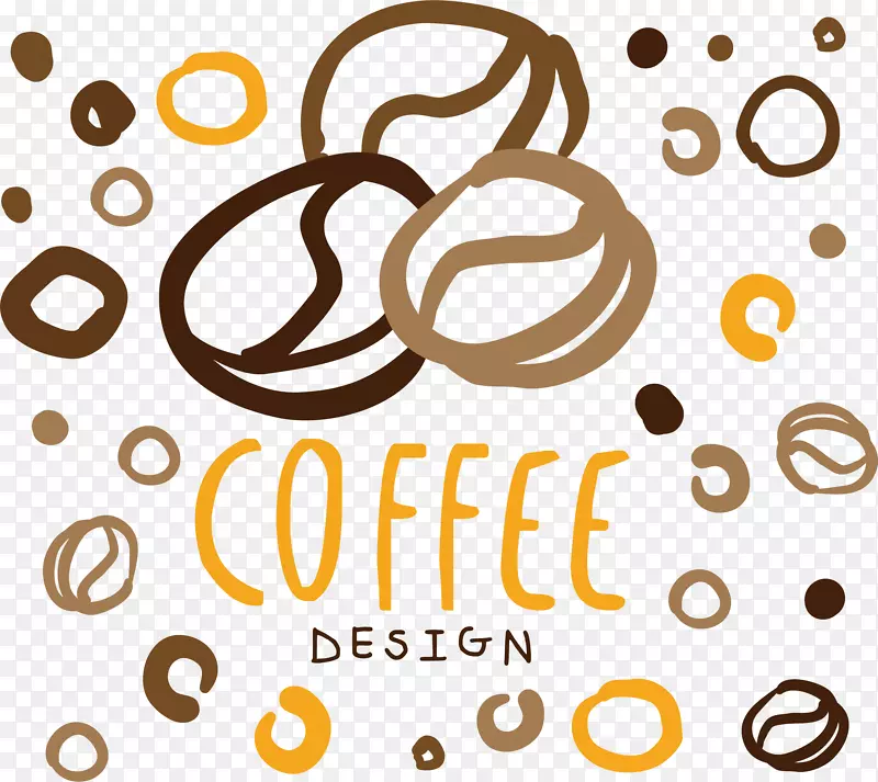 咖啡豆浓缩咖啡-咖啡海报