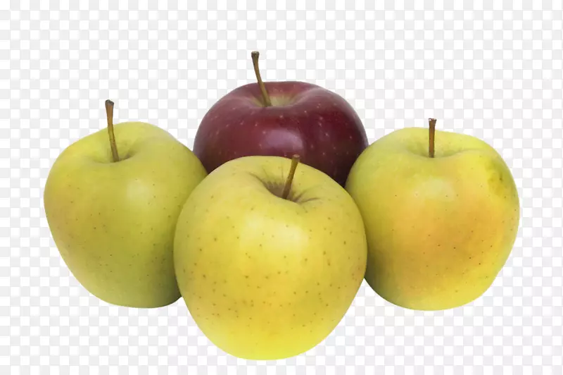 一个红苹果奶奶史密斯水果-4个苹果
