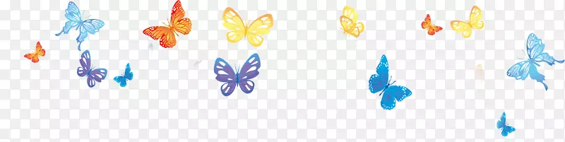 天空电脑壁纸-蝴蝶
