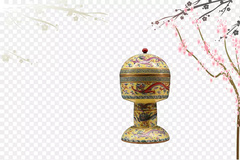 景德镇陶瓷-龙形瓷及花卉