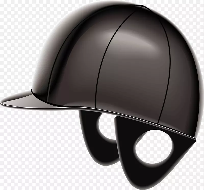 摩托车头盔马术头盔硬帽-帽子PNG材料