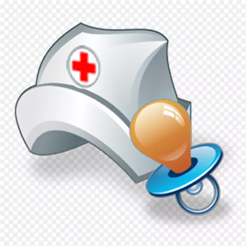 保健医院标志-护士帽
