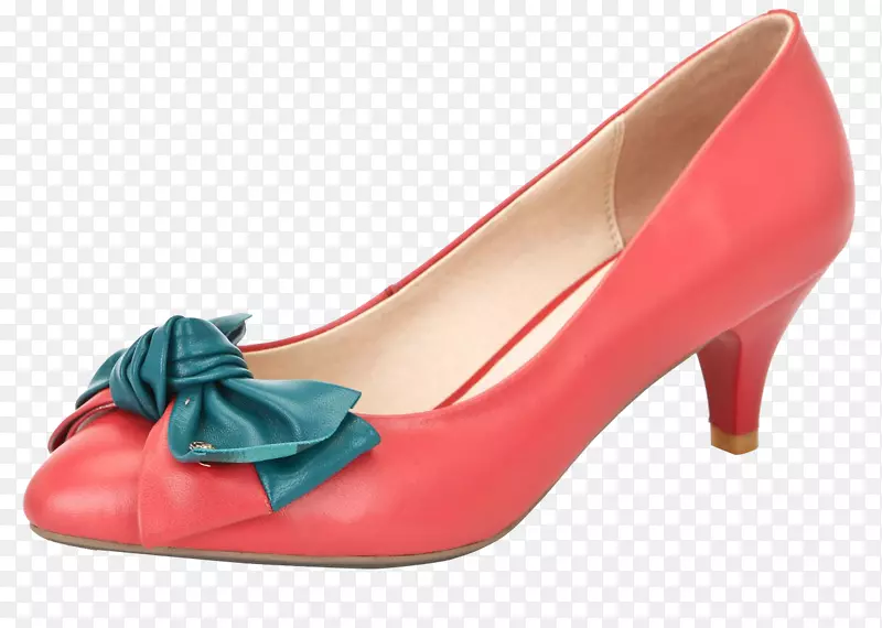 高跟鞋，正装鞋，粉红色，蝴蝶结，高跟鞋