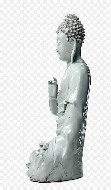 释迦牟尼佛菩萨佛教阿米图0101 bha-释迦牟尼瓷佛像侧
