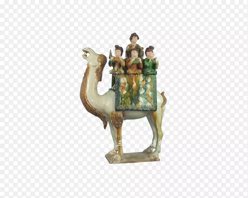 西安三彩瓷骆驼-儿童娱乐