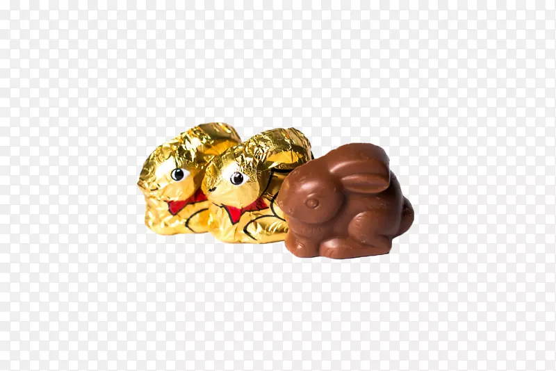 复活节兔子欧洲兔巧克力金锡纸包裹巧克力兔