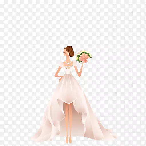 新娘婚礼海报.元素婚礼模型