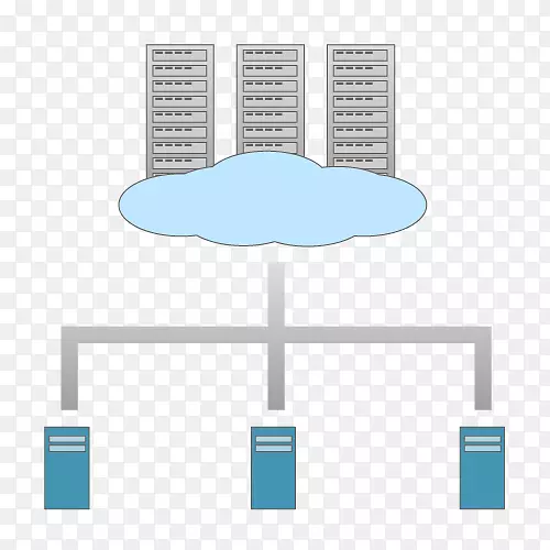 计算机服务器云计算下载计算机图标剪贴画云服务器剪贴画
