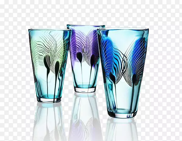 玻璃艺术杯透明半透明-三美玻璃