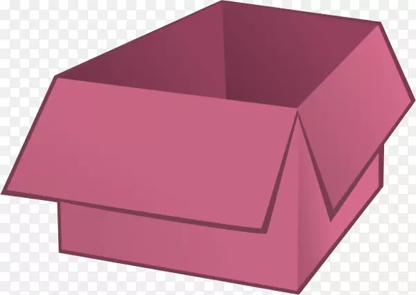 免费内容彩色铅笔剪贴画粉红盒剪贴画
