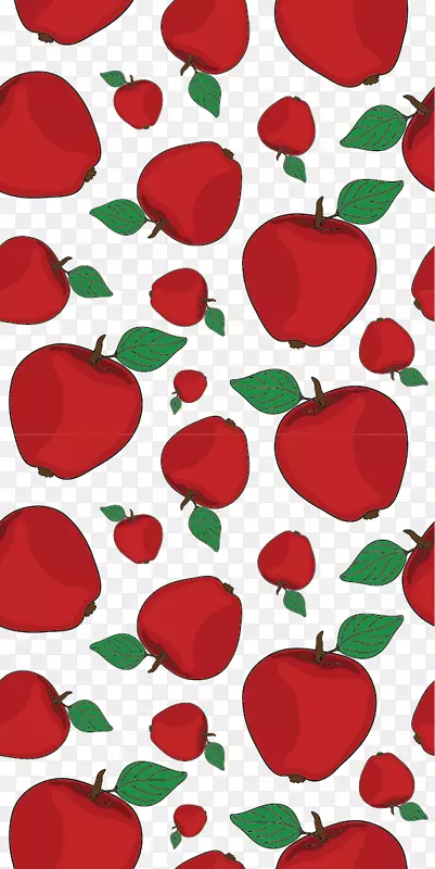 苹果红剪贴画-红苹果