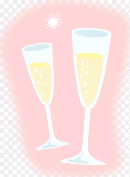 香槟鸡尾酒含羞草香槟鸡尾酒剪辑艺术.香槟玻璃图像