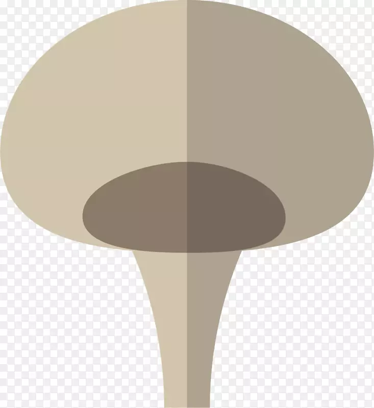 角字体-扁风蘑菇