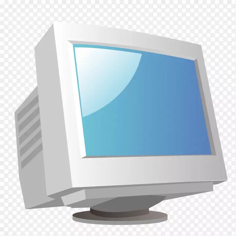 电脑鼠标电脑键盘老式电脑节庆电脑显示器复古电脑