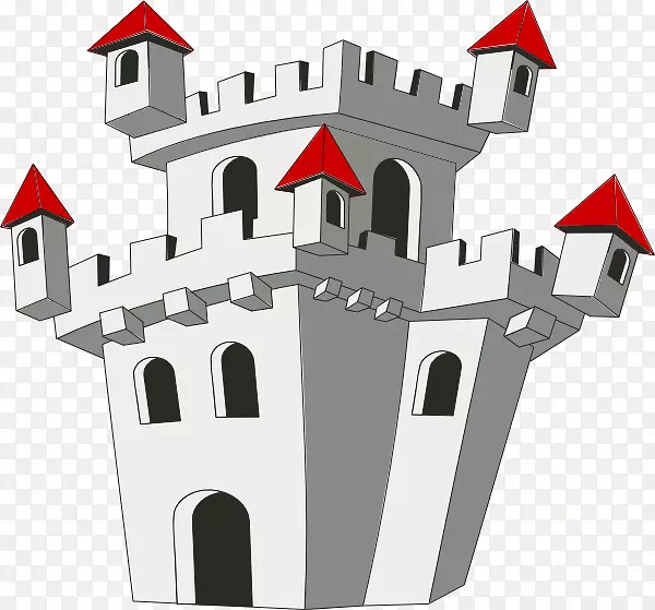 城堡卡通免费内容剪辑艺术-城堡图片孩子