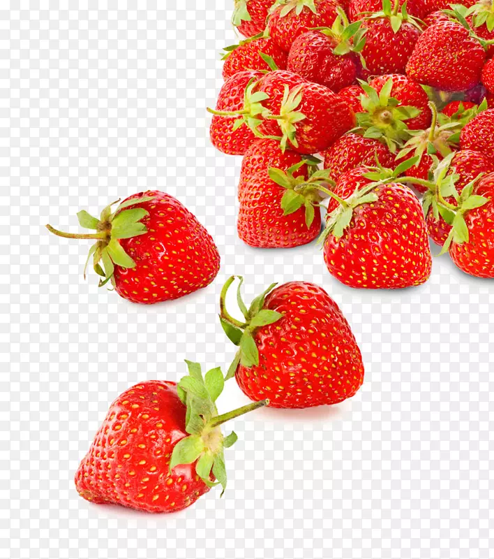 草莓果-鲜红草莓果