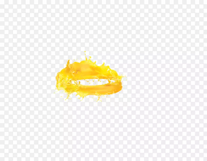黄色字体-圆黄色橙汁