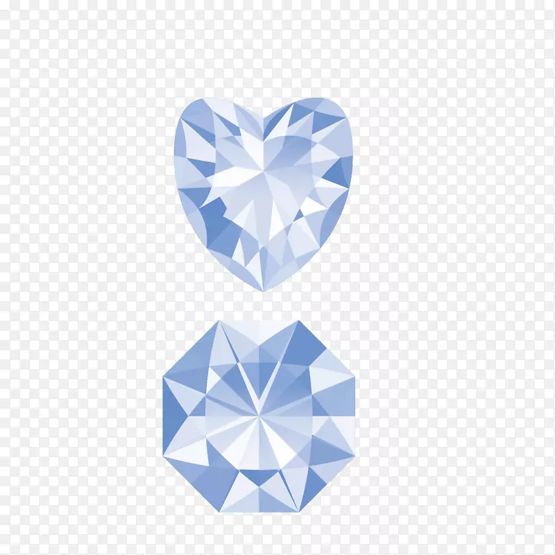 蓝宝石水晶钻石首饰晶体珠宝材料