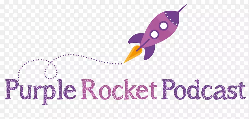 火箭标志航天器剪辑艺术-紫色火箭剪贴画
