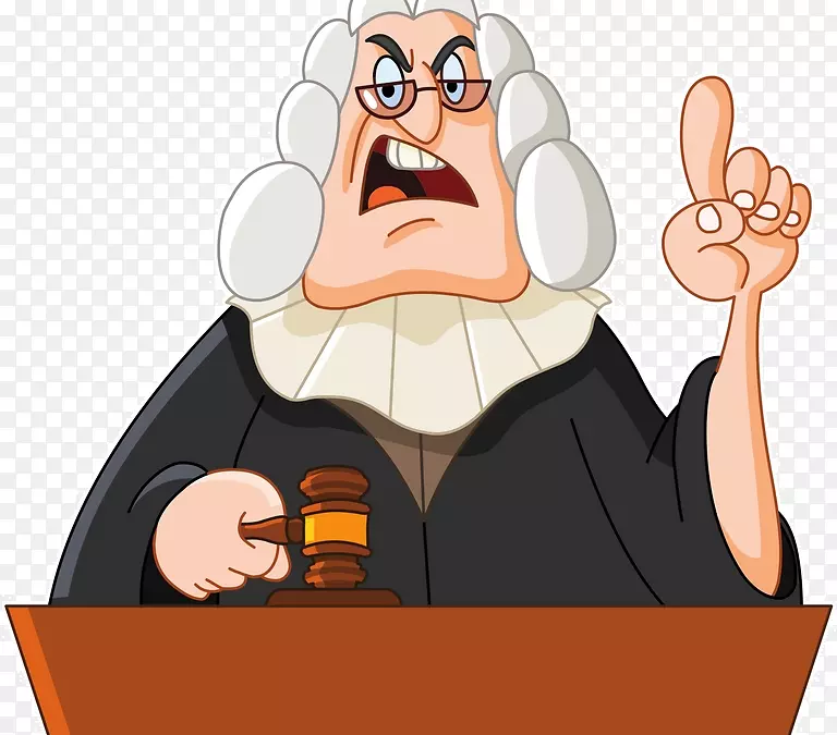法官-免费法庭免费内容剪辑艺术-法庭听证剪报
