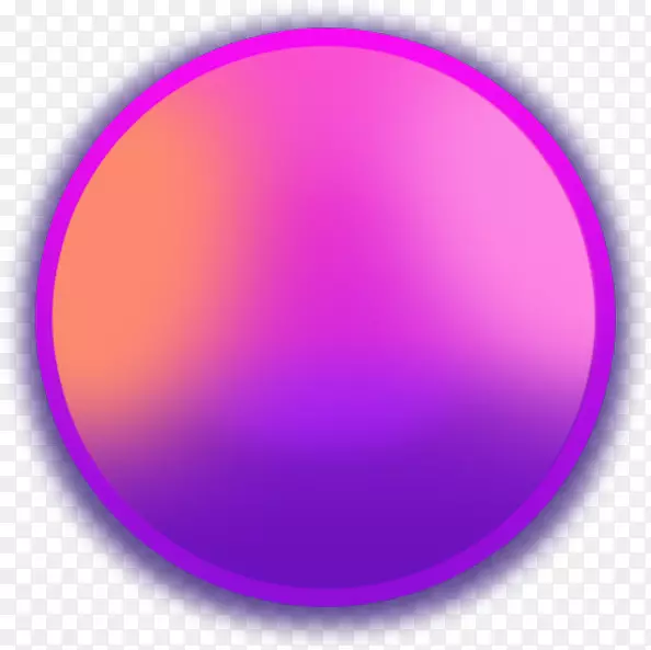 紫色渐变按钮-紫色圆