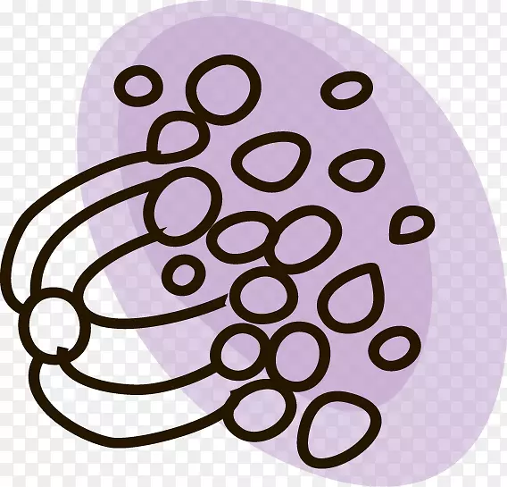 圆圈土坯插图-梦想画紫色圆圈图案