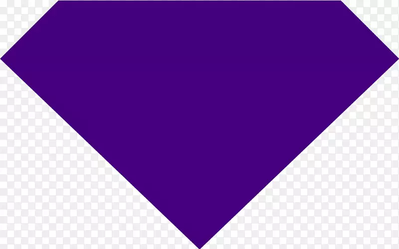 钻石色紫蓝色剪贴画-紫色钻石剪贴画