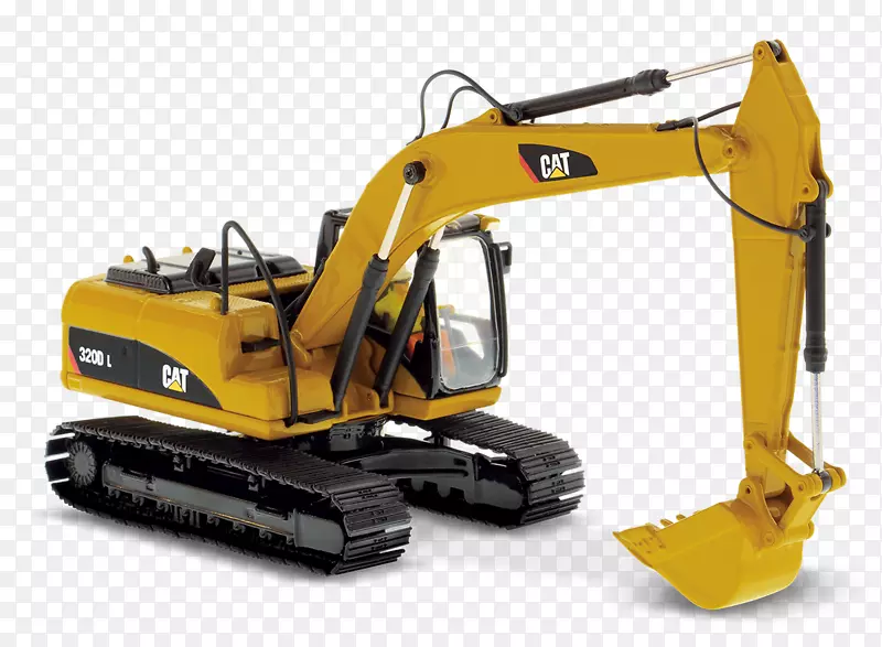 卡特彼勒公司挖掘机压铸玩具液压机械高分辨率挖掘机