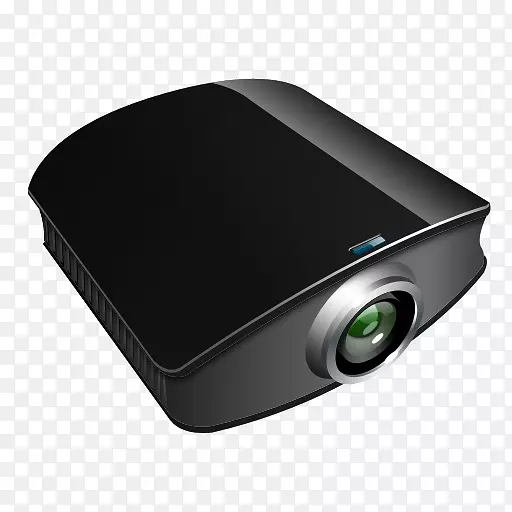 电子辅助投影仪电子设备多媒体放映机黑色投影仪