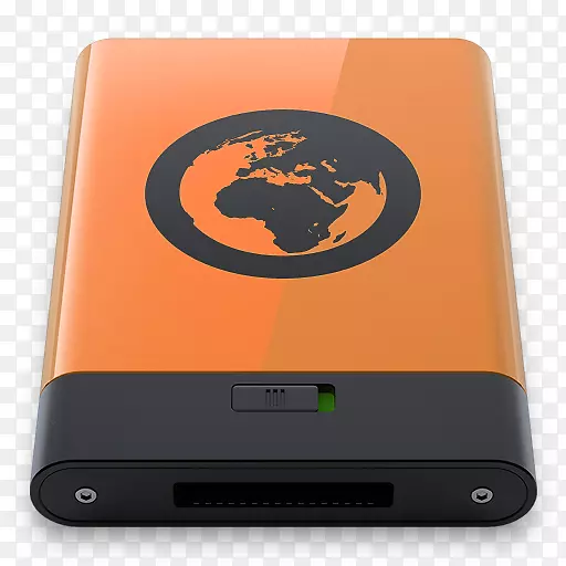 电子设备小工具多媒体-橙色服务器b