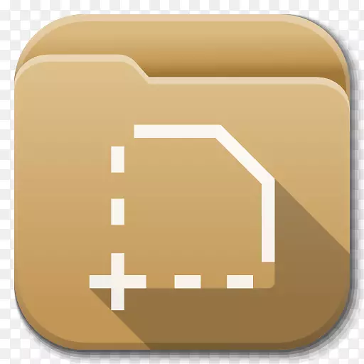 方形矩形字体-应用程序文件夹模板