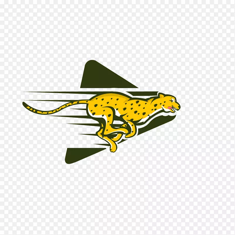 猎豹徽标图形设计-猎豹