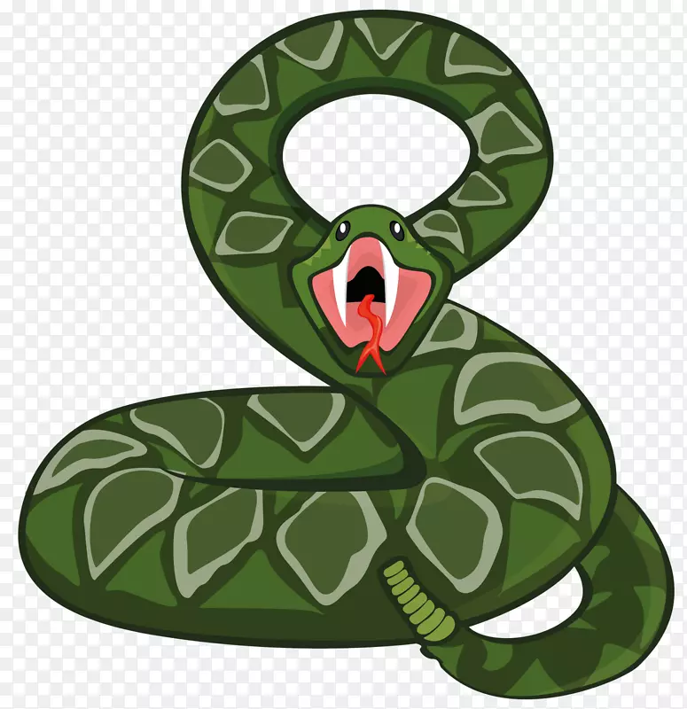 蛇爬行动物动画剪贴画蜥蜴