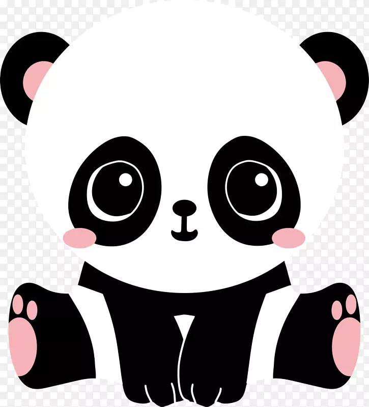 大熊猫T恤熊情人节礼物-熊猫