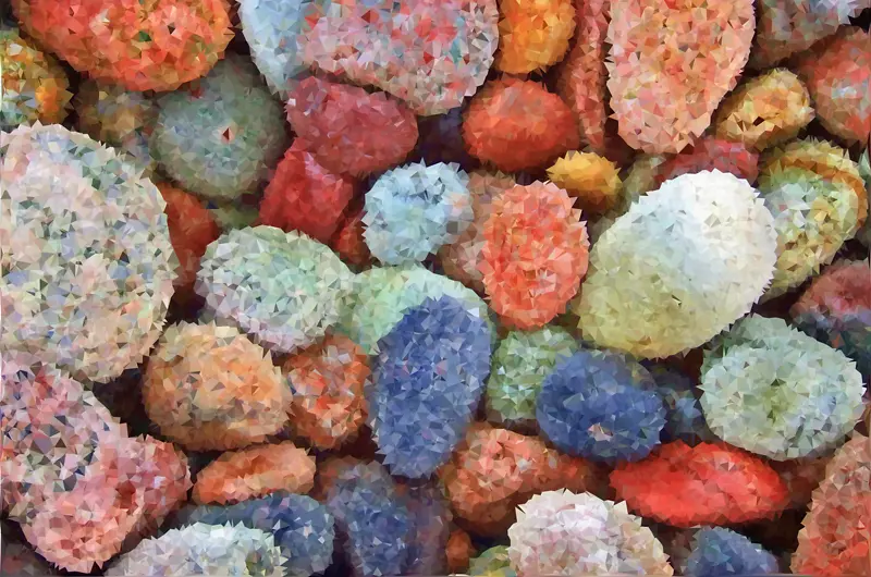 岩石卵石地质矿物收集.石头和岩石