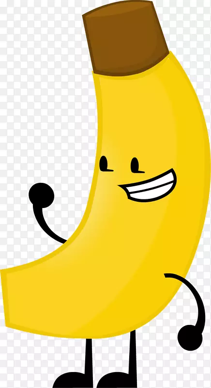 香蕉雪碧挑战水果剪贴画-香蕉