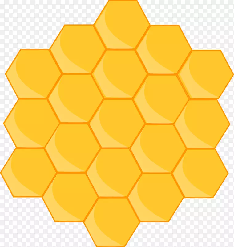 蜂巢蜂夹艺术-蜂蜜