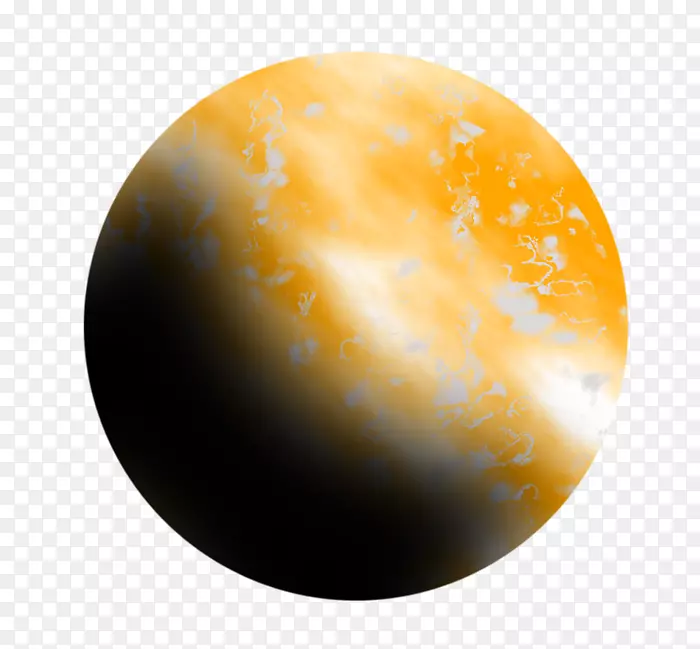 木星金星剪贴画-行星剪贴画