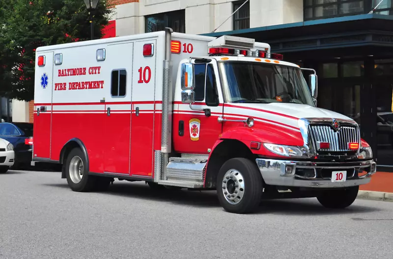 巴尔的摩市消防局消防车巴尔的摩市消防局紧急医疗服务-消防队员
