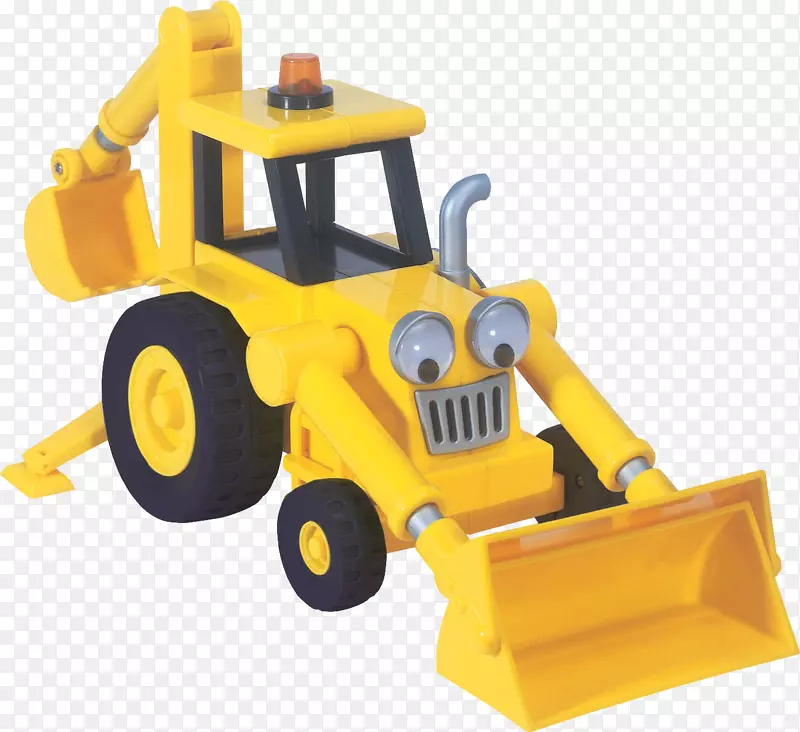 玩具眩晕游戏儿童车-挖掘机