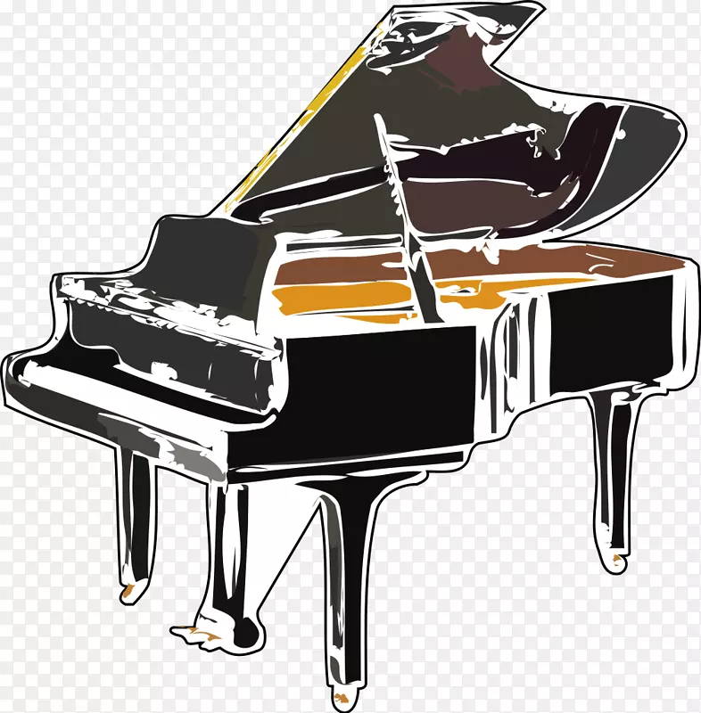 大钢琴音乐键盘-钢琴
