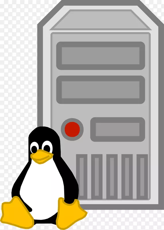 计算机服务器linux计算机图标剪贴画linux