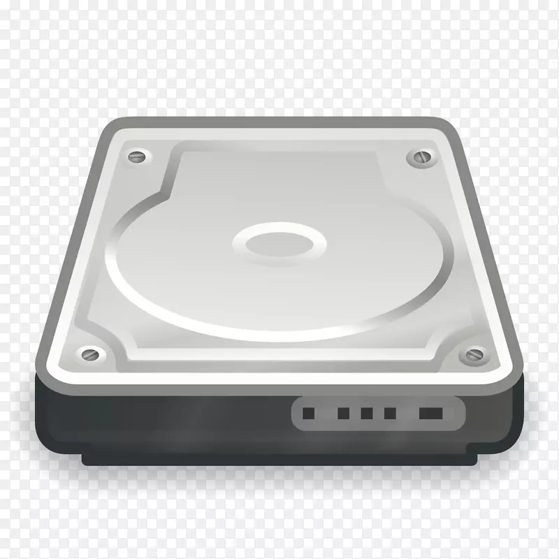 硬盘驱动器计算机图标磁盘存储GNOME磁盘剪辑艺术硬盘