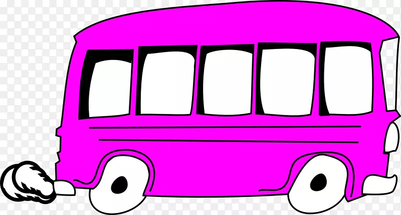 机场巴士汽车运输短片艺术-巴士