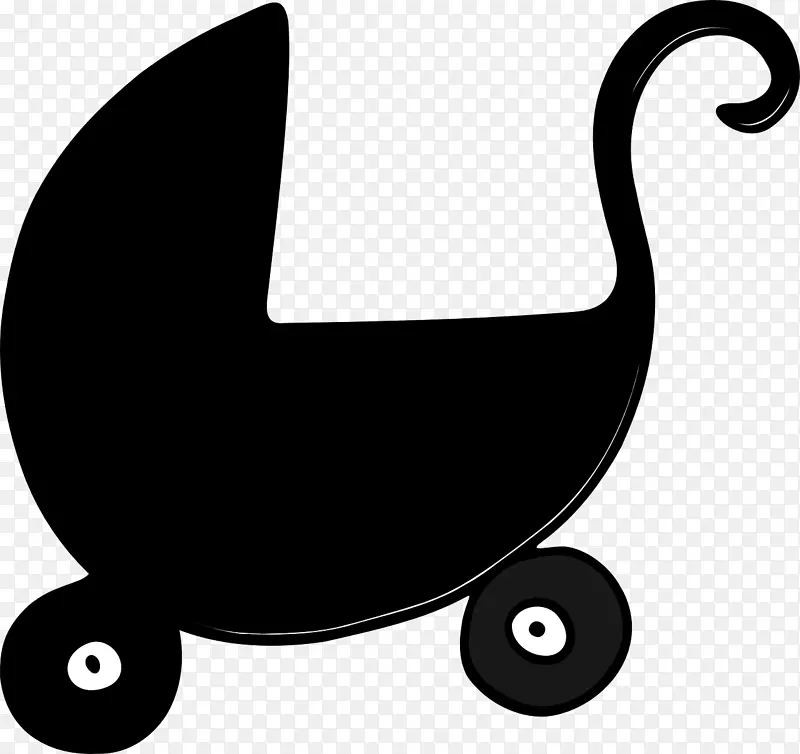 婴儿运输-免费儿童剪贴画-婴儿车