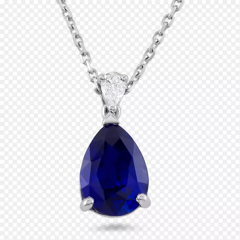 亚马逊(Amazon.com)项链、珠宝、特罗尔珠、纯银蓝宝石