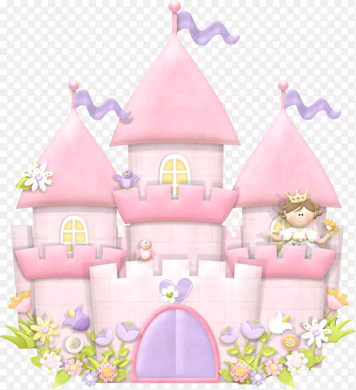 婚礼邀请生日派对童话城堡