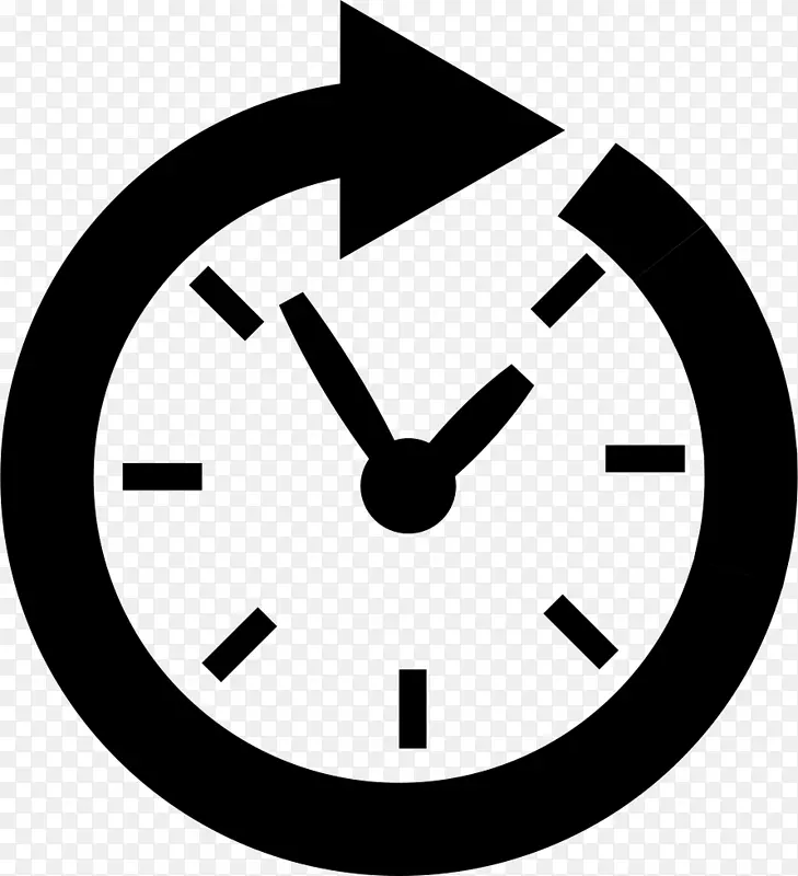 电脑图标计时表秒表剪辑艺术时间