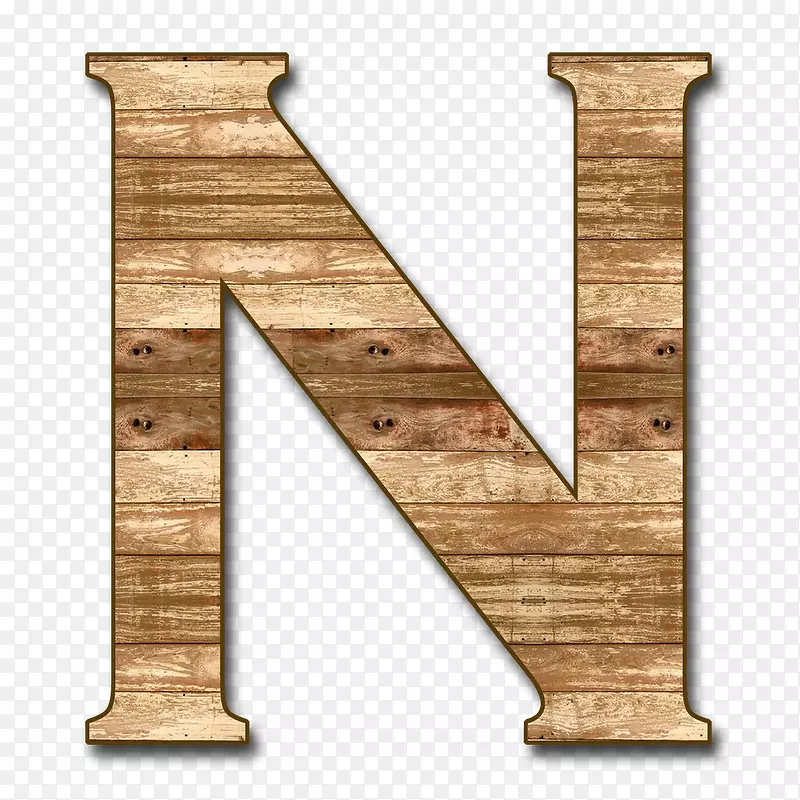 字母箱木字母表书法.木材