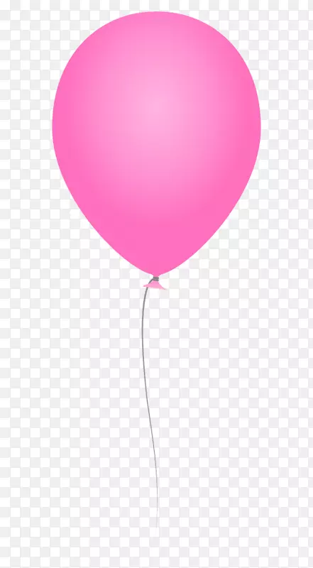粉红色紫红色气球-气球